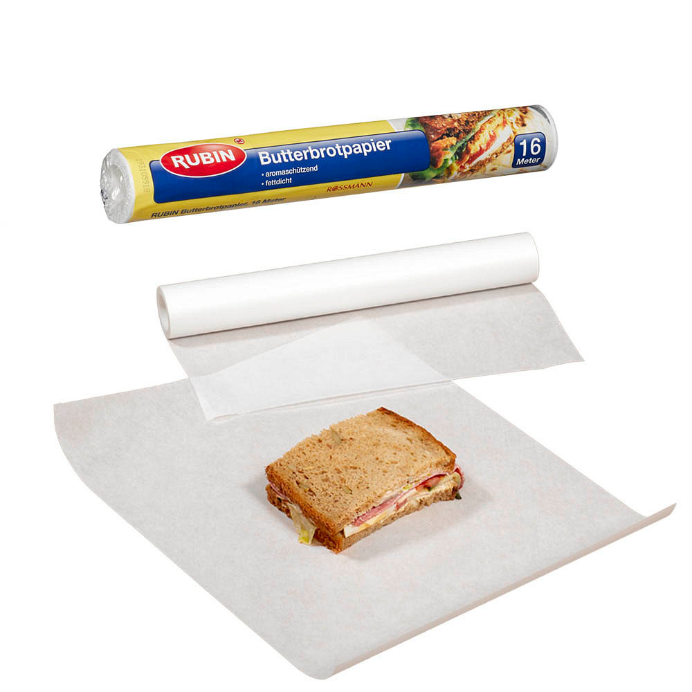 RUBIN Butterbrotpapier 1 Rolle | office discount